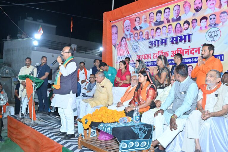 तखतपुर में भाजपा की लहर, उपमुख्यमंत्री अरुण साव ने भरी जीत की हुंकार