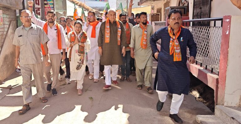 तखतपुर में भाजपा की विशाल रैली, विधायक धर्मजीत सिंह के नेतृत्व में उमड़ा जनसैलाब…