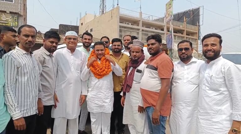 तखतपुर आगमन पर वक्फ बोर्ड अध्यक्ष सलीम राज का भव्य स्वागत, भाजपा नेता जुनैद जिंदरान ने किया अभिनंदन