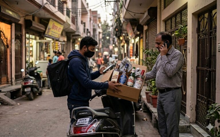 नगर में ‘ऑनलाइन’ अंदाज में बिक रही शराब, फोन कॉल पर हो रही सप्लाई